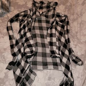 EUC MUDD BUFFALO PRINT CARDAGIN